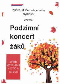 Podzimní koncert žáků