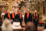 žáci a učitelé ZUŠ Nymburk - koncert v chrámu sv. Jiljí v Nymburce 
