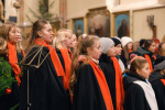 žáci a učitelé ZUŠ Nymburk - koncert v chrámu sv. Jiljí v Nymburce 